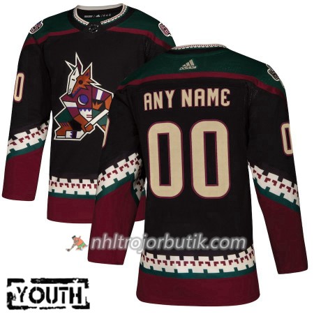 Barn Ishockey Arizona Coyotes Tröja med eget tryck Alternate Adidas 2018-19 Authentic